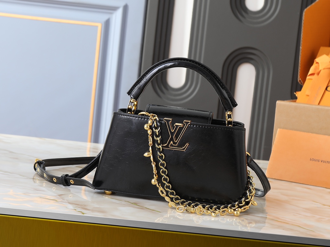 Louis Vuitton LV Classic Handbag Premium Canvas Silver Hardware Elegant Look Fashion Accessory